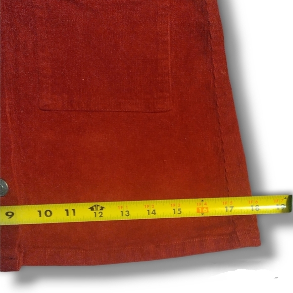 Peach Love California ~ Burgundy Corduroy Mini Skirt - Picture 12 of 13